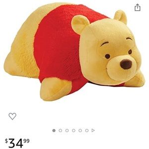 Pillow Pets Disney Winnie The Pooh, 16" Stuffed Animal Plush